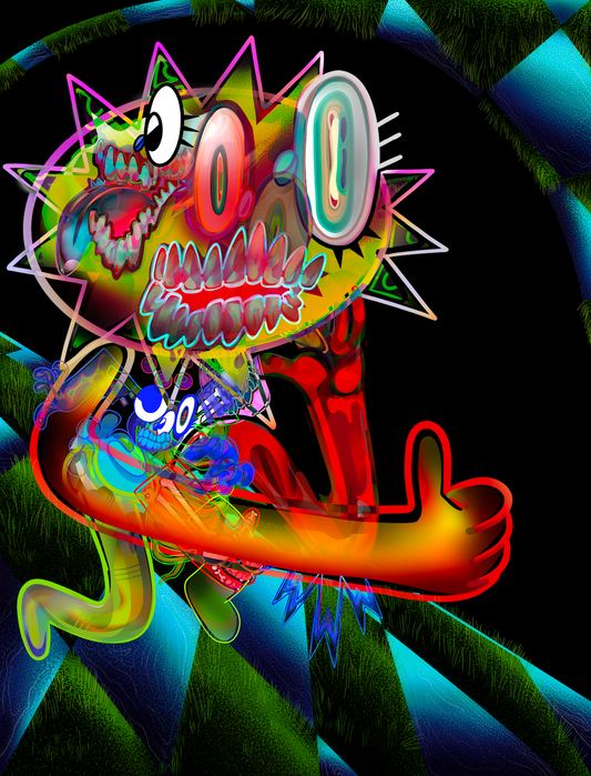 100 YARD DASH - PRINT