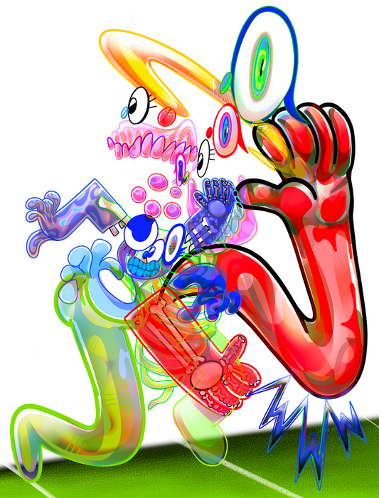 50 YARD DASH - PRINT