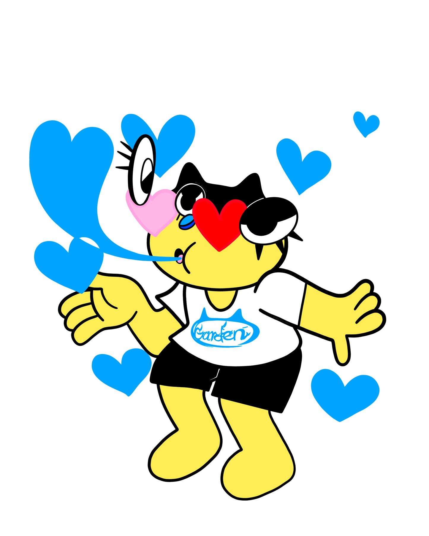 PERCY HAS A CRUSH VINYL STICKER